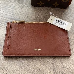 Authentic Fossil Logan Wallet